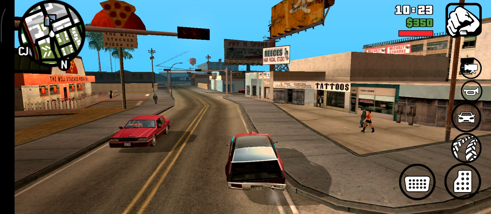 driving in gta san andreas
